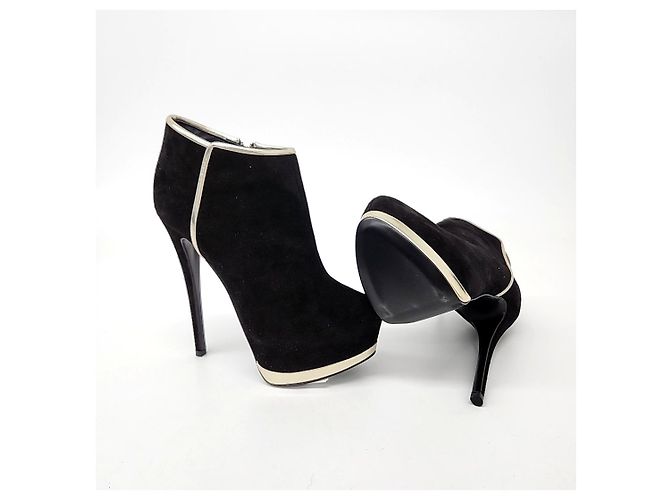 Giuseppe Zanotti Botas de camurça - vista 4