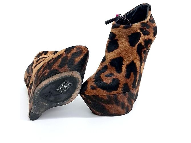 Stivaletti in suede Giuseppe Zanotti - vista 4