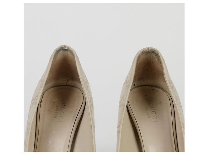 Gucci Décolleté Shima Bianco - vista 7