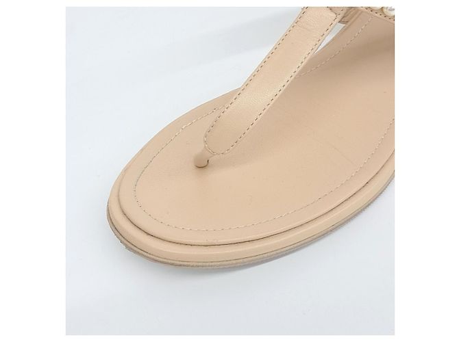 Chanel Slide Sandalen Braun - Ansicht 5