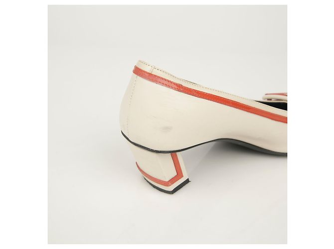 Roger Vivier Décolleté Bibi Lou Bell Bianco - vista 12