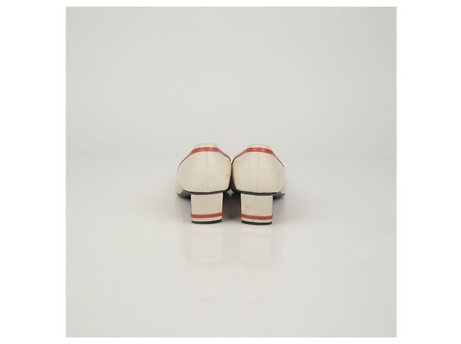 Roger Vivier Décolleté Bibi Lou Bell Bianco - vista 8