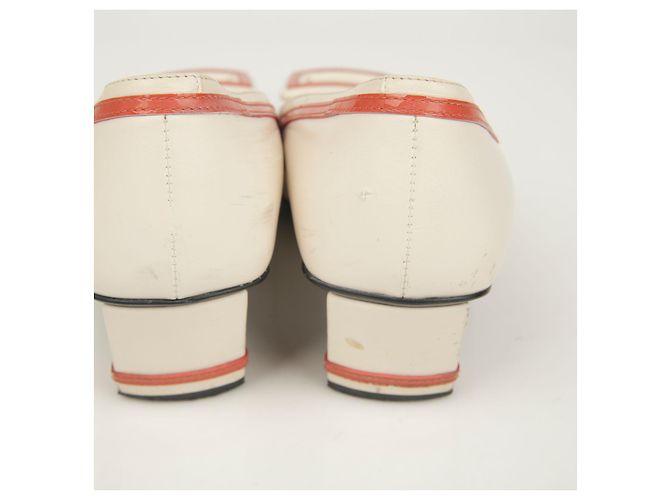 Roger Vivier Décolleté Bibi Lou Bell Bianco - vista 9