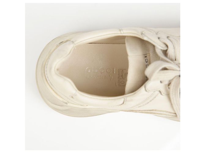 Gucci Sneakers Dirty Rayton Bianco - vista 9