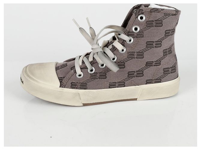Balenciaga Sneakers alte Paris Taglia Marrone - vista 4