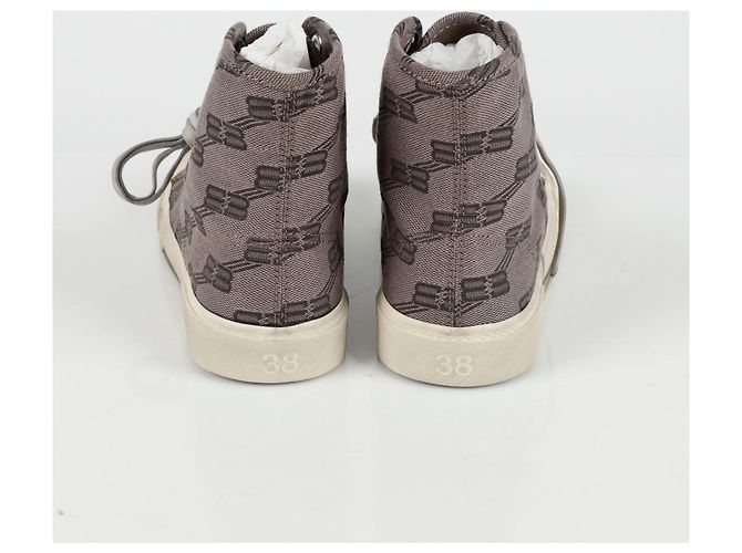 Balenciaga Sneakers alte Paris Taglia Marrone - vista 8