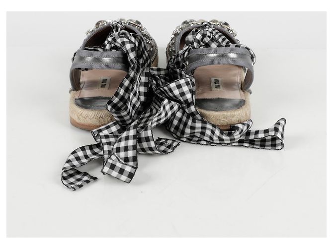 Miu Miu Espadrilha de Cristal Tamanho - vista 8
