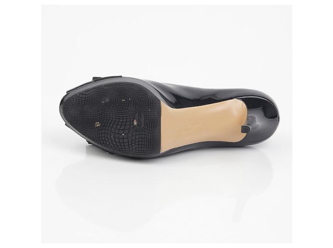 Salvatore Ferragamo Vara Offene Pumps Größe Schwarz - Ansicht 9