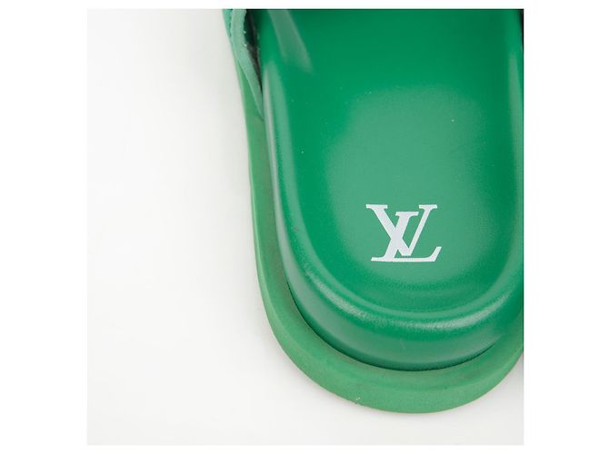 Louis Vuitton Sandali Miami Taglia Verde - vista 10