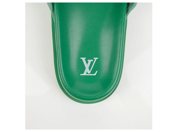 Louis Vuitton Sandali Miami Taglia Verde - vista 14
