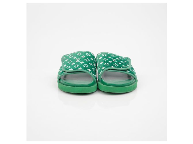 Louis Vuitton Sandali Miami Taglia Verde - vista 3