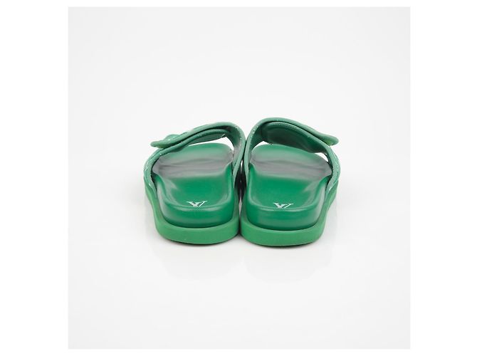Louis Vuitton Sandali Miami Taglia Verde - vista 6