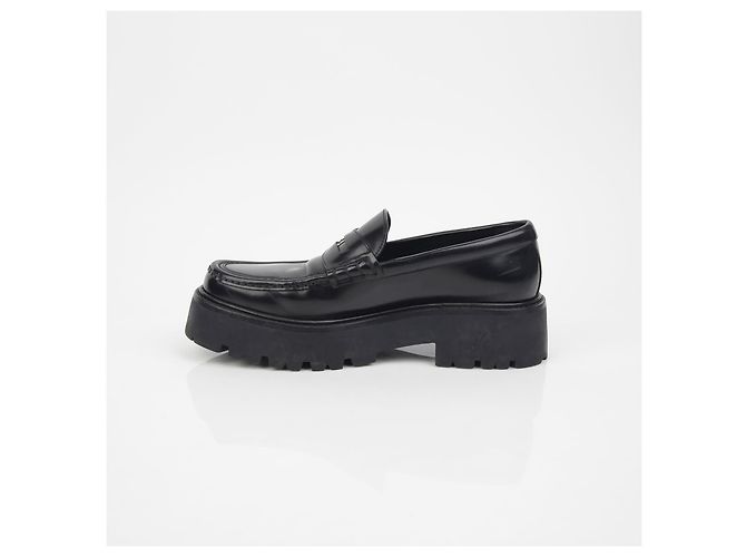 Céline Mocassino Penny Voluminoso Taglia Nero - vista 7