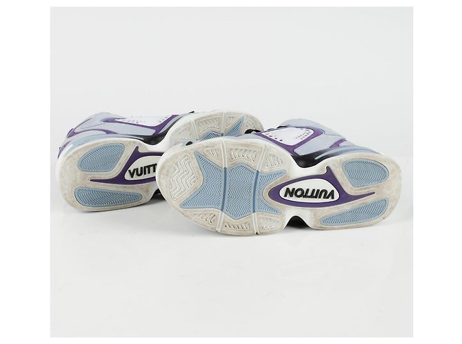 Louis Vuitton Baskets LV Trainer Taille Multicolore - vue 10