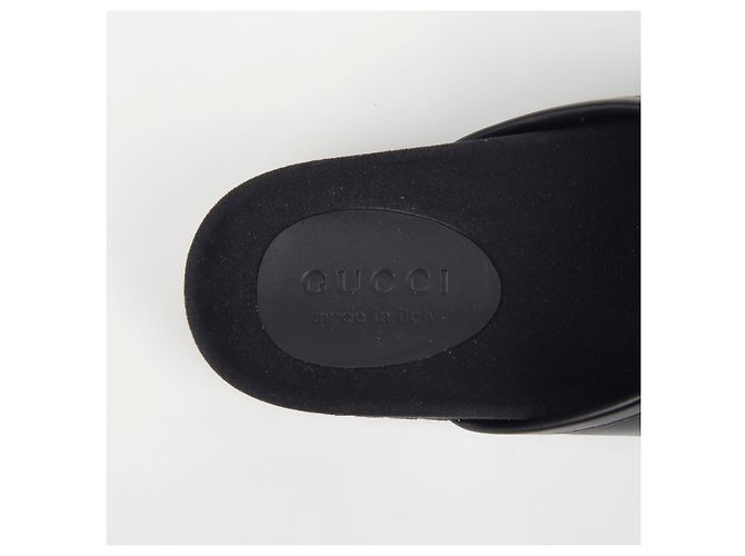 Gucci Horsebit Sandalen Größe Schwarz - Ansicht 10