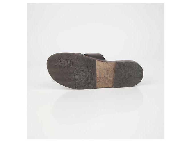 Hermès Infradito Izmir Marrone - vista 10