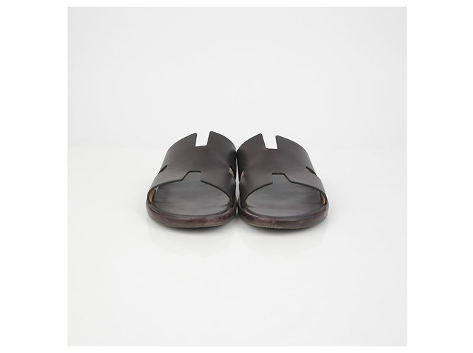 Hermès Infradito Izmir Marrone - vista 4