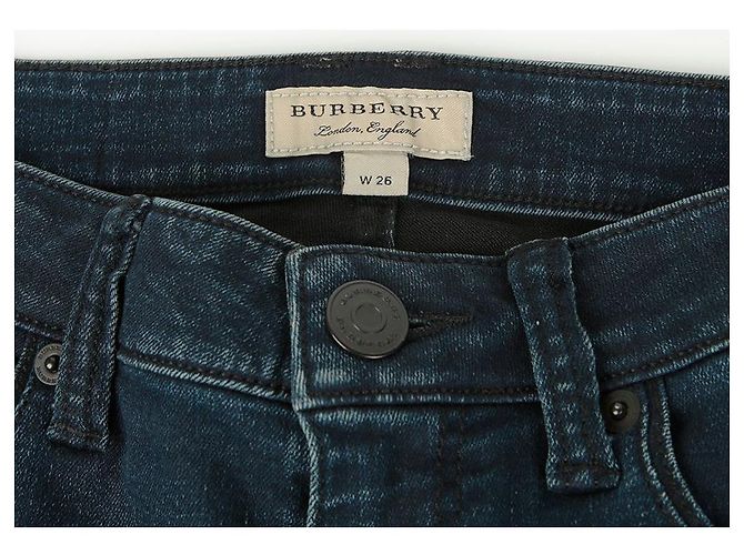 Burberry Pantalones de mezclilla de tiro bajo - vista 4
