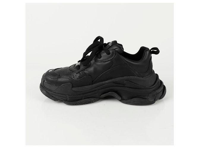 Balenciaga Baskets Sportives Triples Taille Noir - vue 3