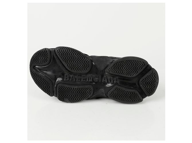 Balenciaga Baskets Sportives Triples Taille Noir - vue 4