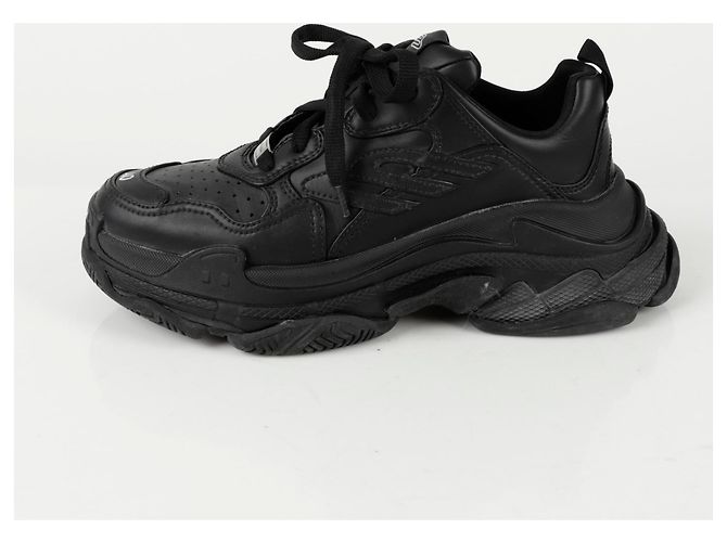 Balenciaga Baskets Sportives Triples Taille Noir - vue 5