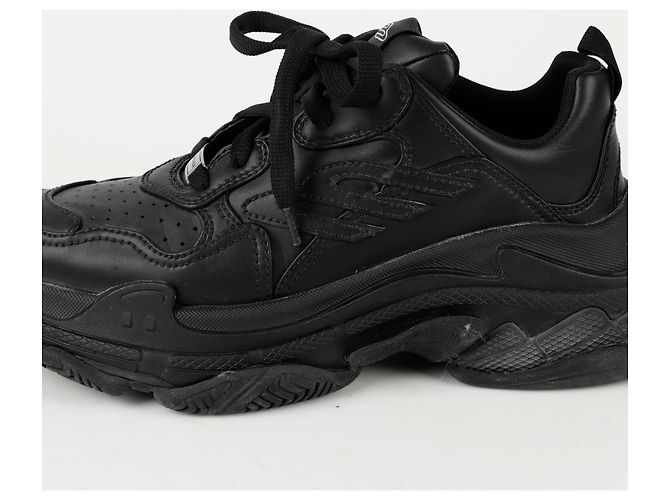 Balenciaga Baskets Sportives Triples Taille Noir - vue 6