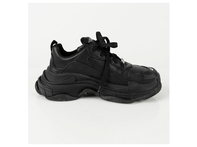 Balenciaga Baskets Sportives Triples Taille Noir - vue 7