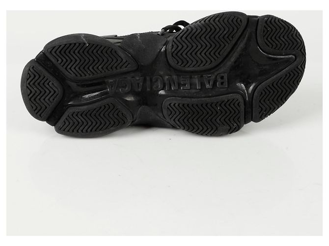 Balenciaga Baskets Sportives Triples Taille Noir - vue 8