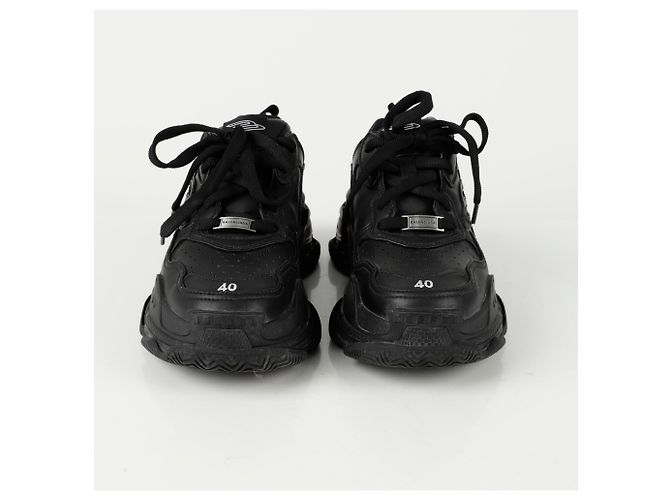 Balenciaga Baskets Sportives Triples Taille Noir - vue 9