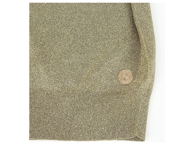 Gucci Top de punto sin mangas Tamaño Dorado - vista 5