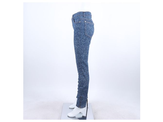 Chanel Denim Hose Blau - Ansicht 2