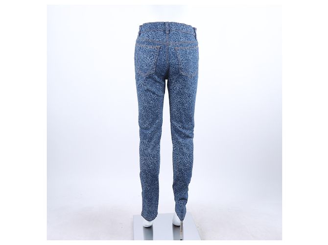 Chanel Denim Hose Blau - Ansicht 3