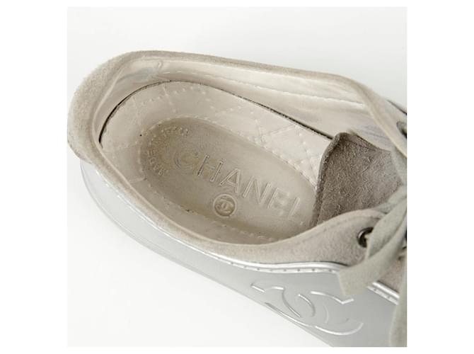 Chanel Sneakers basse Marrone - vista 10