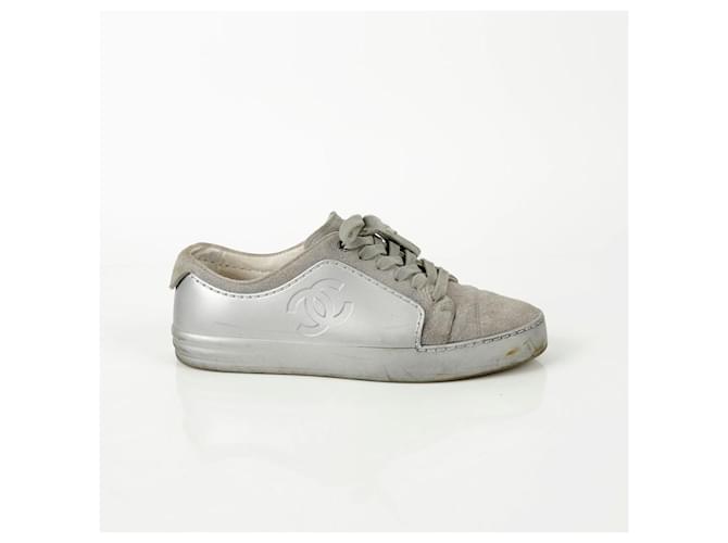 Chanel Sneakers basse Marrone - vista 3