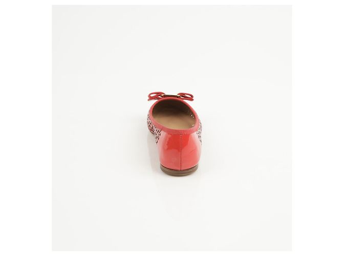 Salvatore Ferragamo Scarpe basse con fiocco Taglia Rosso - vista 6