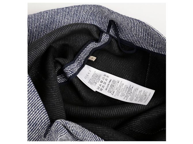 Gucci Falda plisada con hebilla Horsbit Azul - vista 8