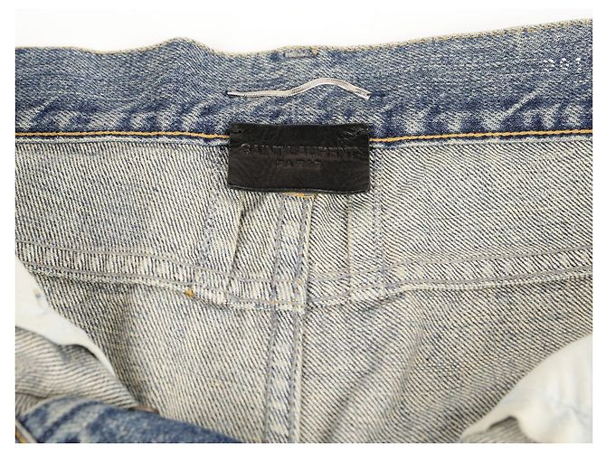 Saint Laurent Tamaño de Pantalón de Mezclilla - vista 10