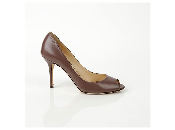 Jimmy Choo Offene Pumps Evelyn Braun - Ansicht 3
