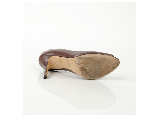 Jimmy Choo Offene Pumps Evelyn Braun - Ansicht 7