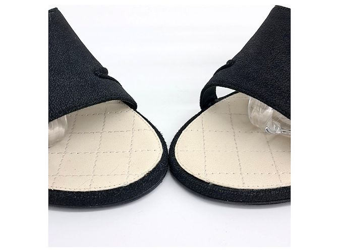Sandali Chanel con perle Nero - vista 2