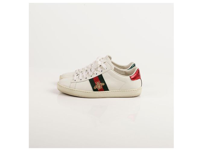 Gucci Ace Bee Sneaker Weiß - Ansicht 2