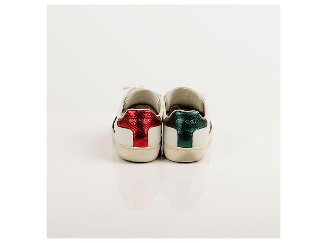 Gucci Ace Bee Sneaker Weiß - Ansicht 3