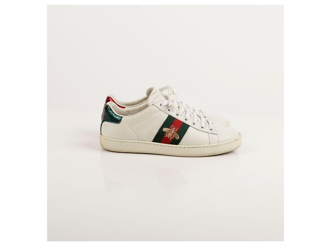 Gucci Ace Bee Sneaker Weiß - Ansicht 4