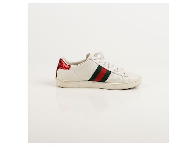 Gucci Ace Bee Sneaker Weiß - Ansicht 7