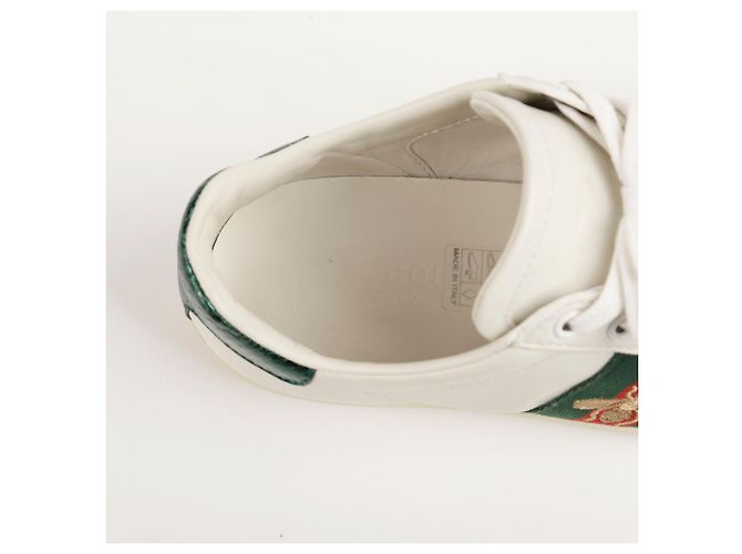Gucci Ace Bee Sneaker Weiß - Ansicht 9