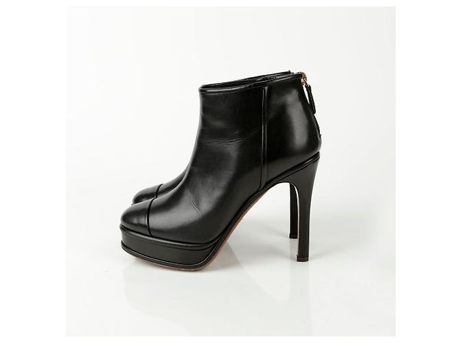 Chanel Stiefeletten mit Absatz Größe Schwarz - Ansicht 4
