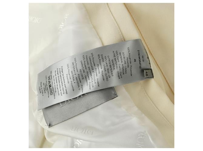 Dior Giacca Bomber Bianco - vista 10