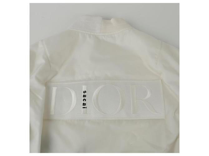 Dior Giacca Bomber Bianco - vista 8