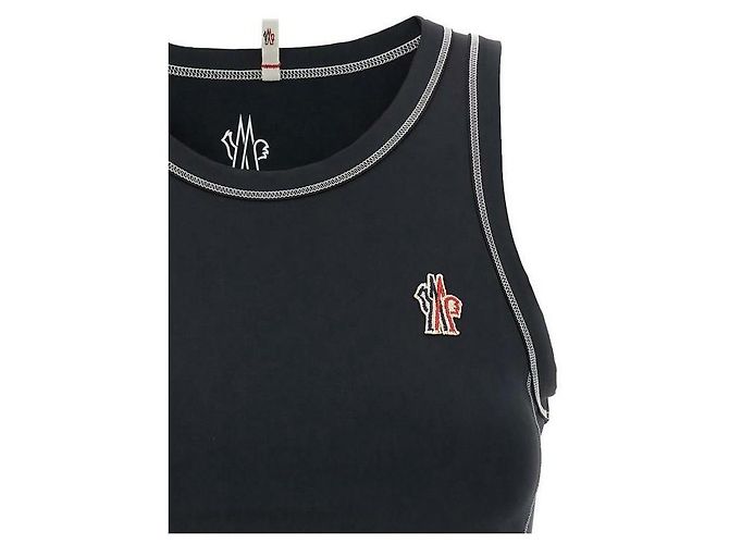 Moncler Gilet senza maniche con patch logo Grenoble - vista 6
