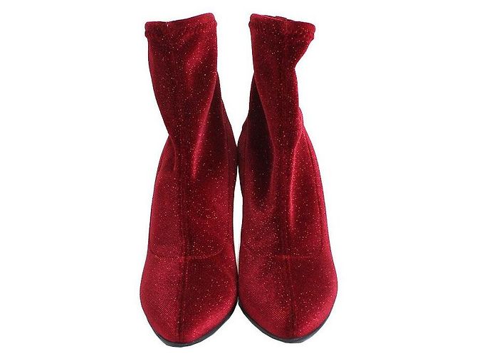Stivaletti viola glitter Giuseppe Zanotti Porpora - vista 2